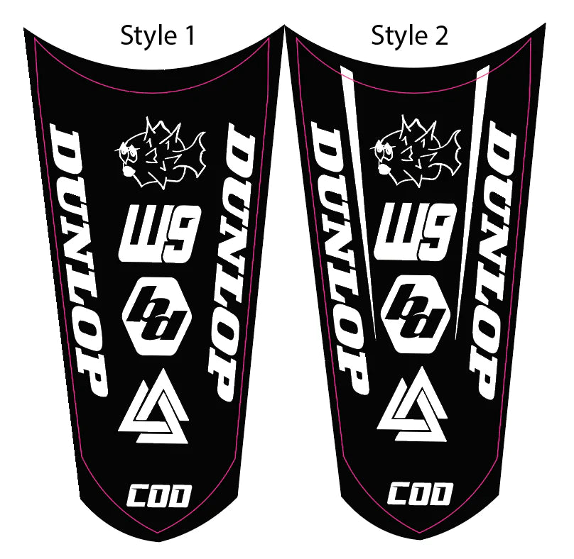 Rear Fender Decals (Surron LBX)