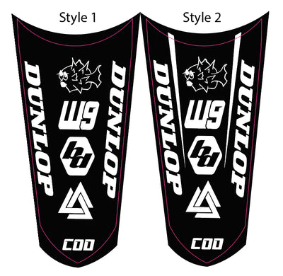 Rear Fender Decals (Surron LBX)