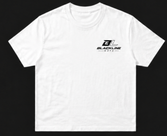 Black Line Moto Short Sleeve T-Shirt