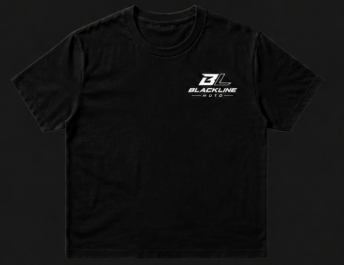 Black Line Moto Short Sleeve T-Shirt