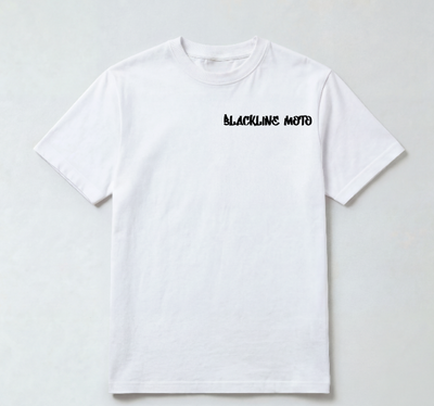 Black Line Moto Short Sleeve T-Shirt