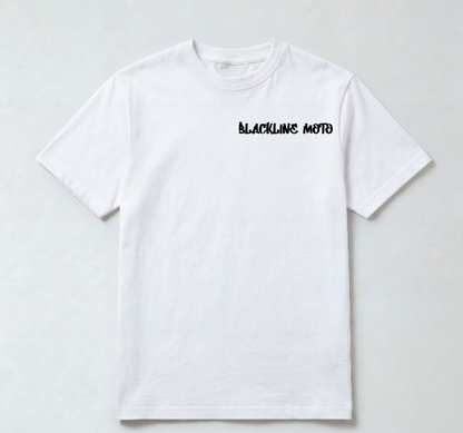 Black Line Moto Short Sleeve T-Shirt