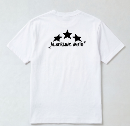 Black Line Moto Short Sleeve T-Shirt